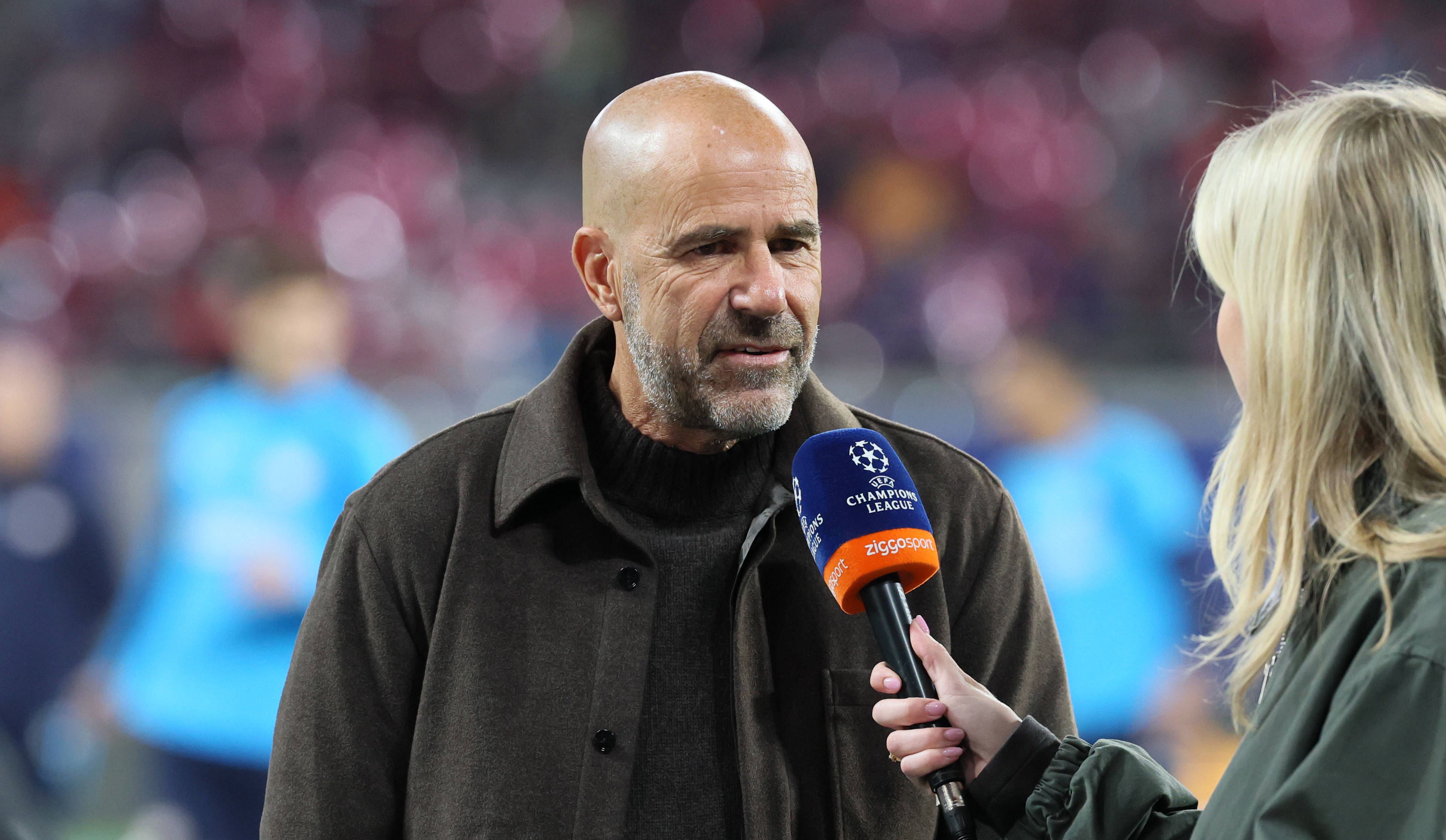 Peter Bosz voorafgaand aan het Champions League-duel
