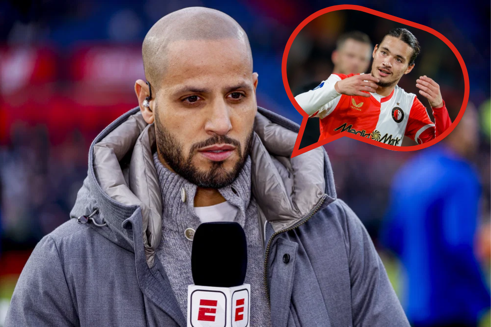 Karim El Ahmadi, met Anis Hadj Moussa in de inzet
