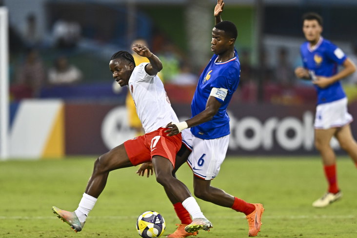 Abdoulaye Camara bij Frankrijk O17
