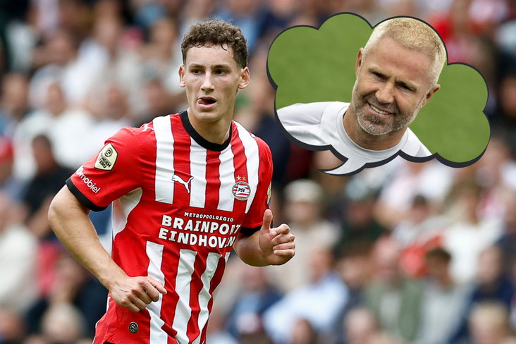 Ruben van Bommel, met Tommie van der Leegte in de inzet