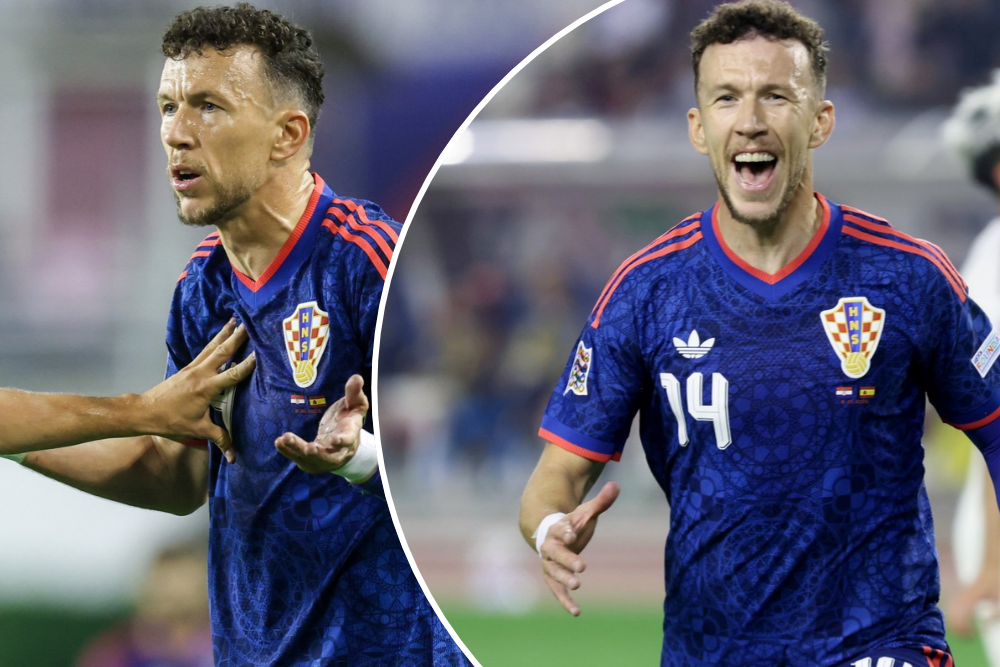 Ivan Perisic scoorde, maar kreeg ook rood tegen Spanje
