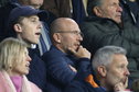 Alex Kroes op de tribune