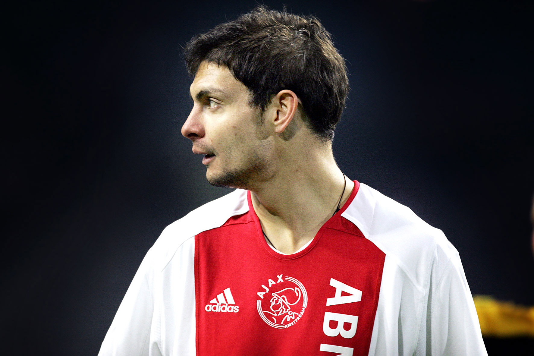 Angelos Charisteas in het shirt van Ajax