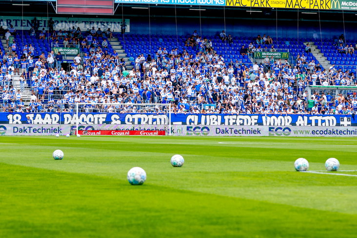 Ballen bij PEC Zwolle