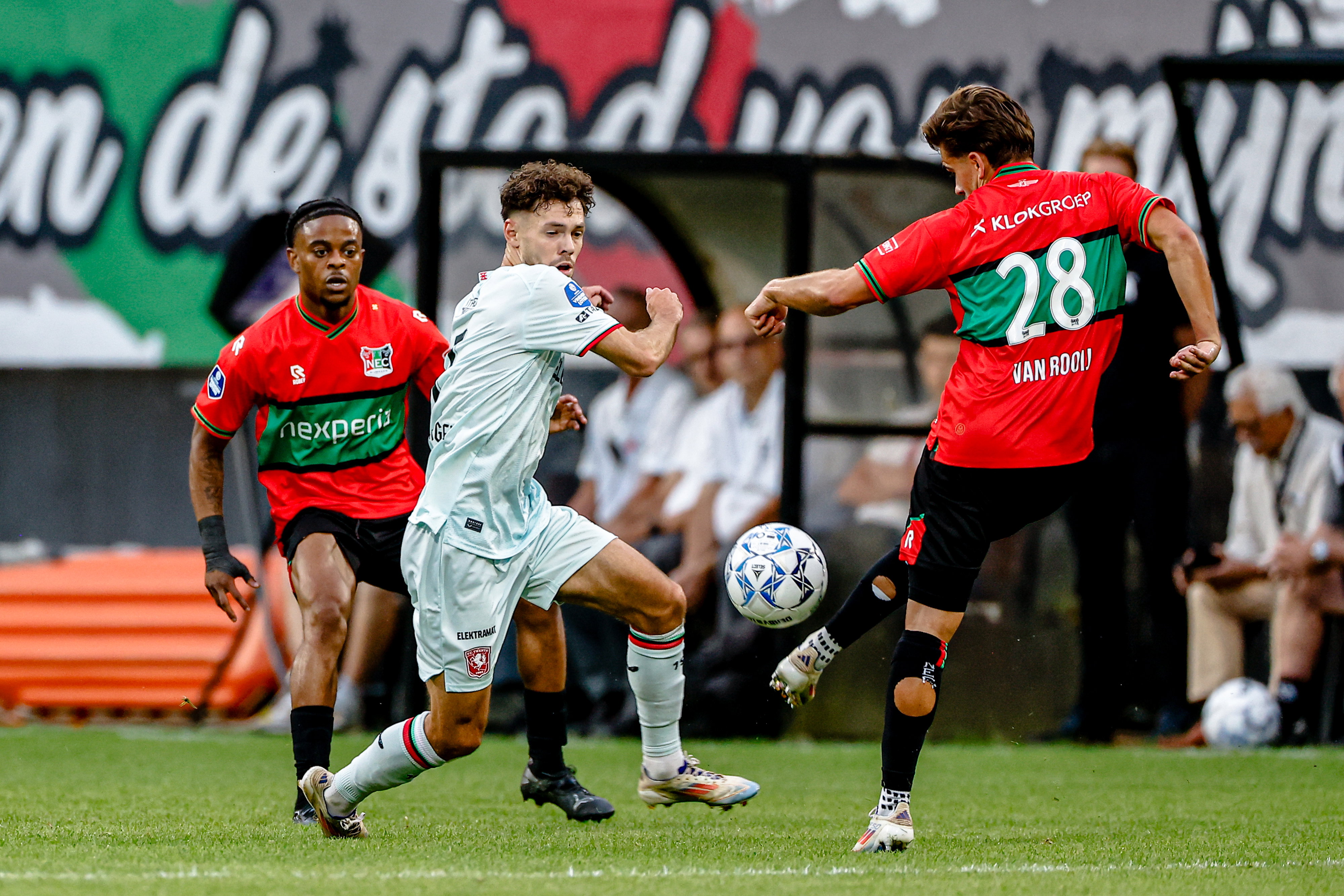Bart van Rooij tegen FC Twente