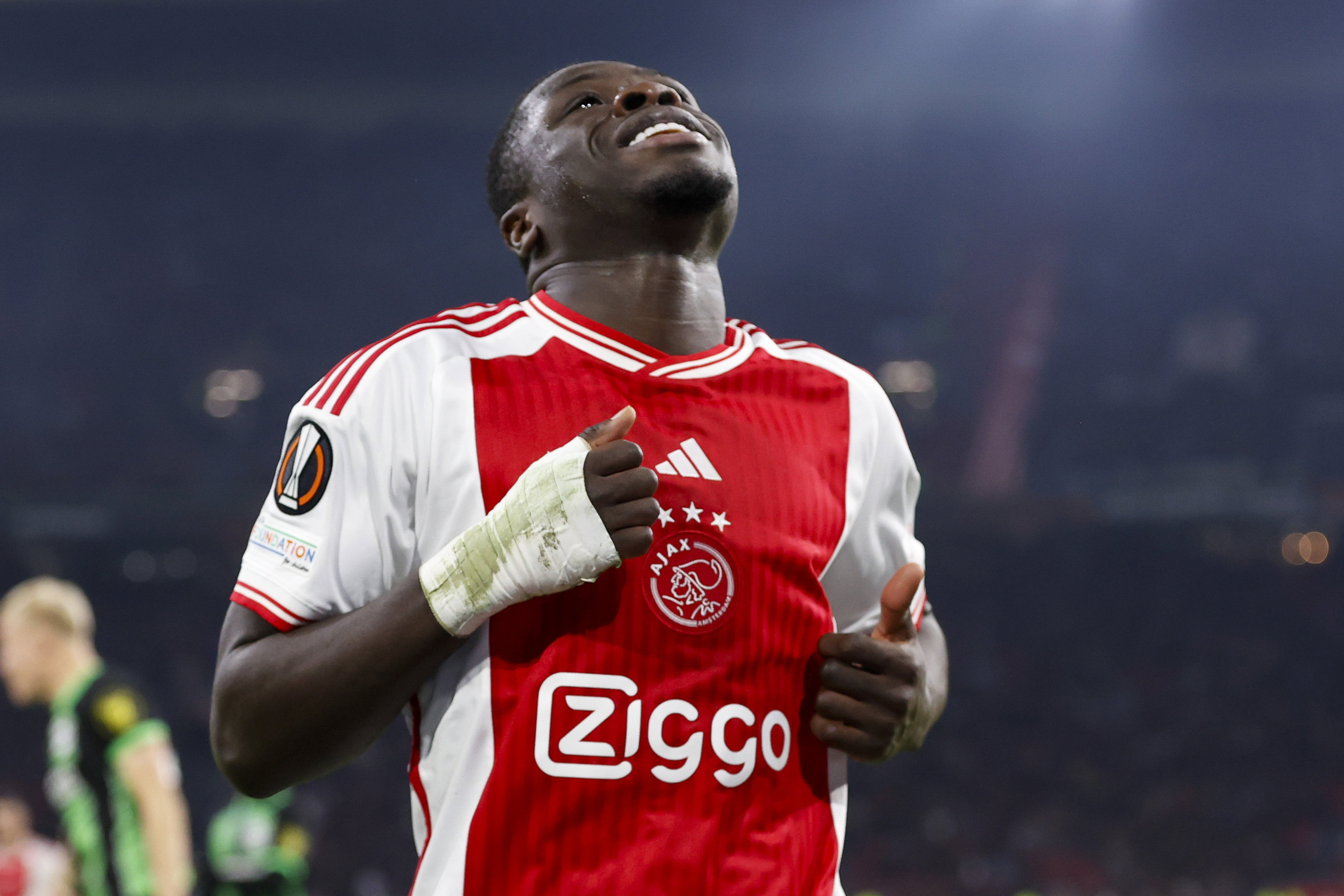Brian Brobbey baalt na zijn gemiste kans