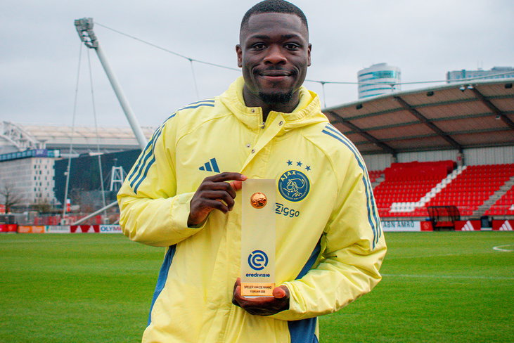 Brian Brobbey is Speler van de Maand februari