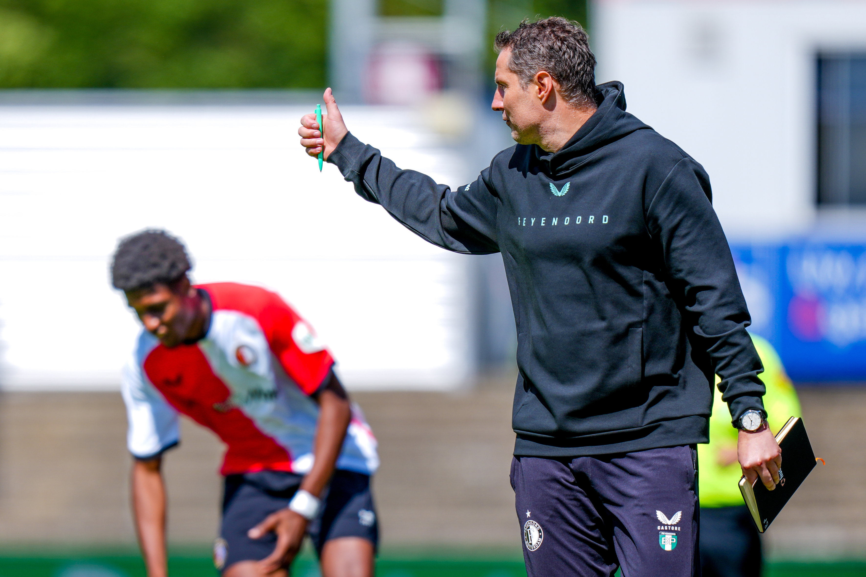 Brian Priske tegen FC Dordrecht