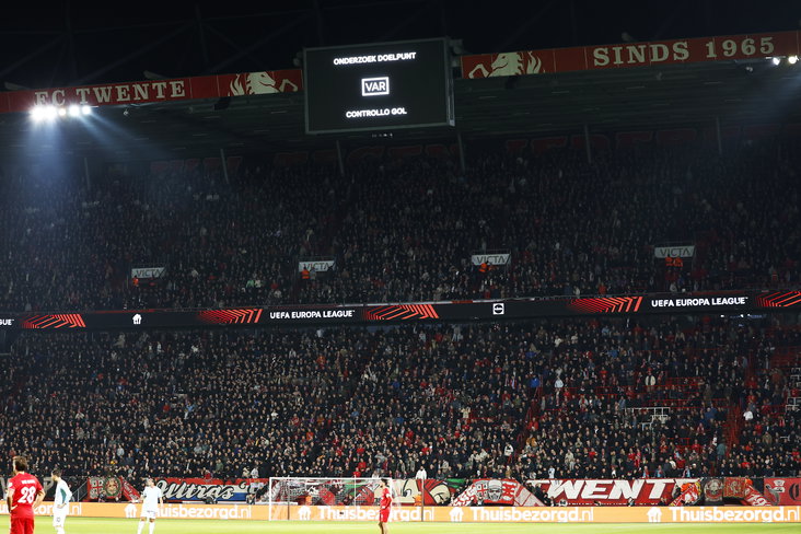 De Grolsch Veste tijdens FC Twente - Lazio