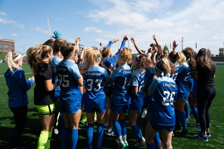 Het team van Creighton University