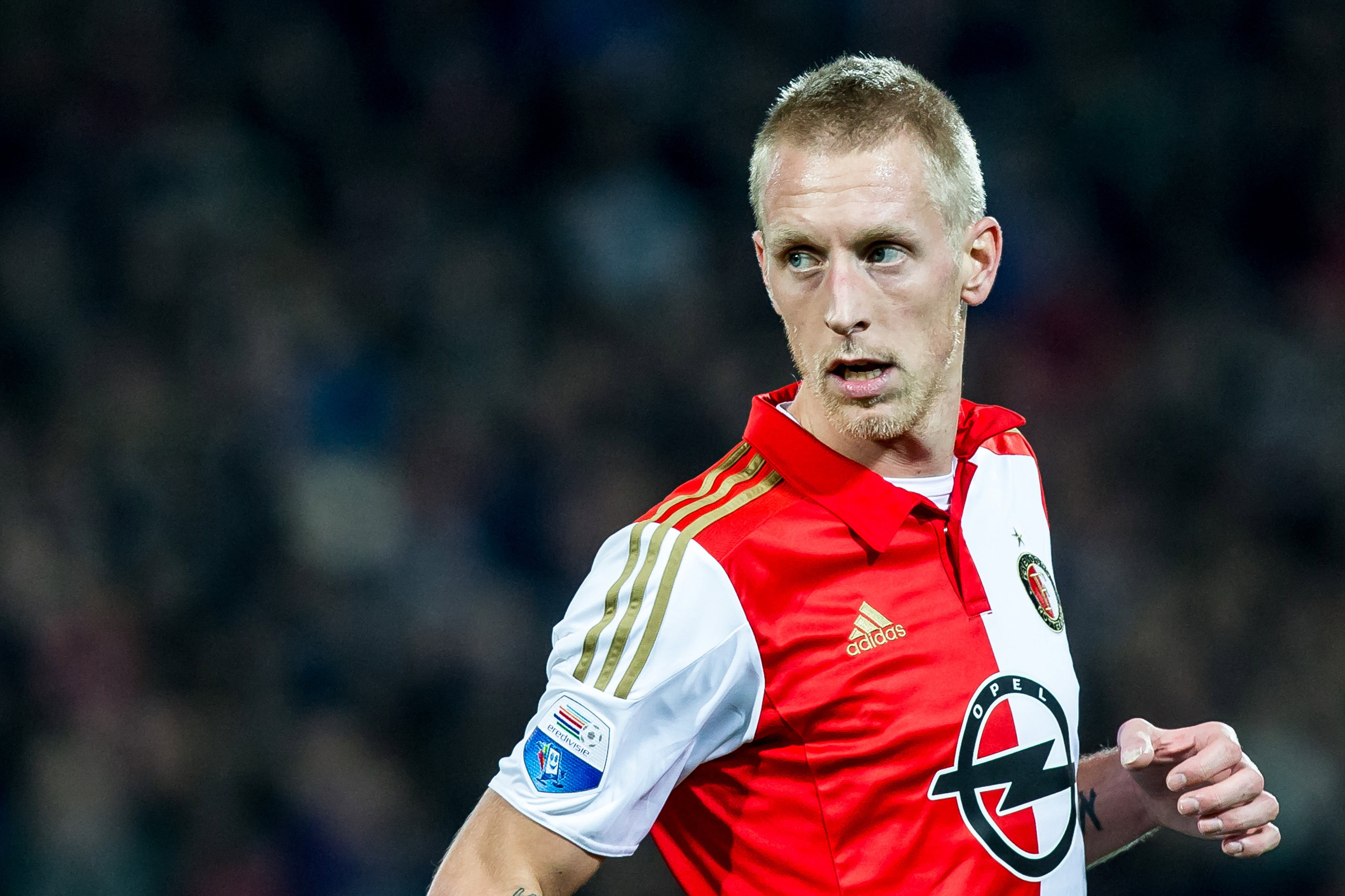Lex Immers in het shirt van Feyenoord