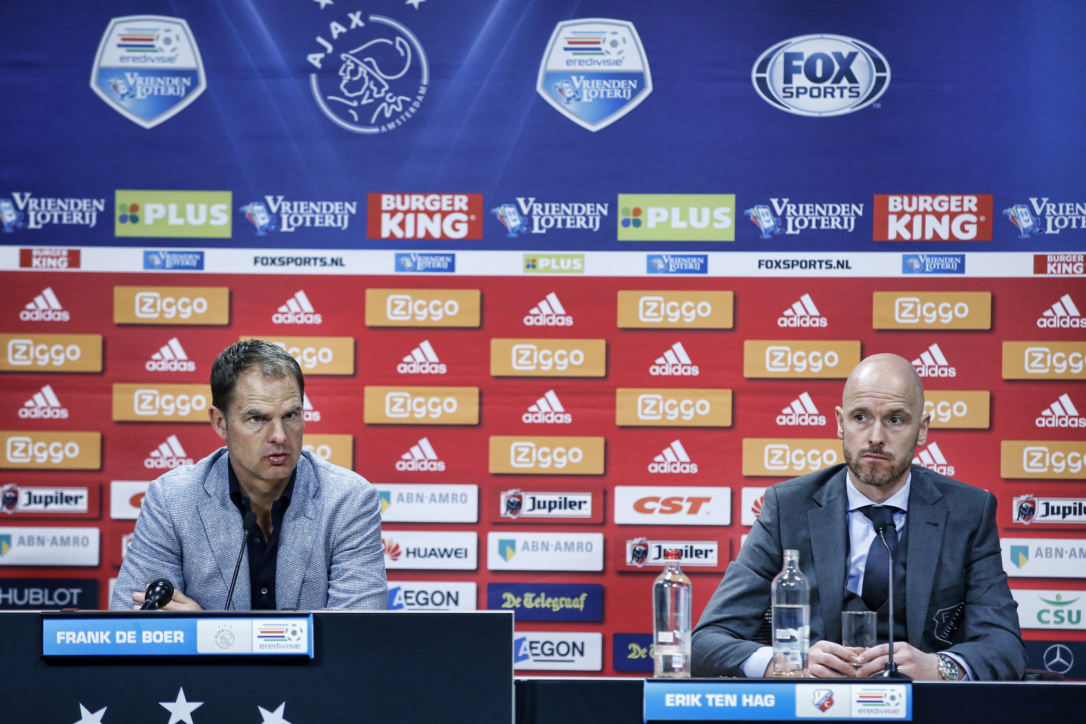 Frank de Boer en Erik ten Hag