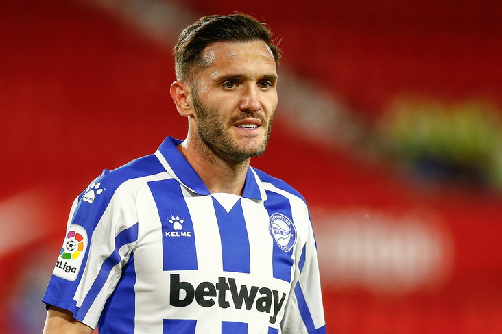 Lucas Pérez namens Deportivo La Coruña