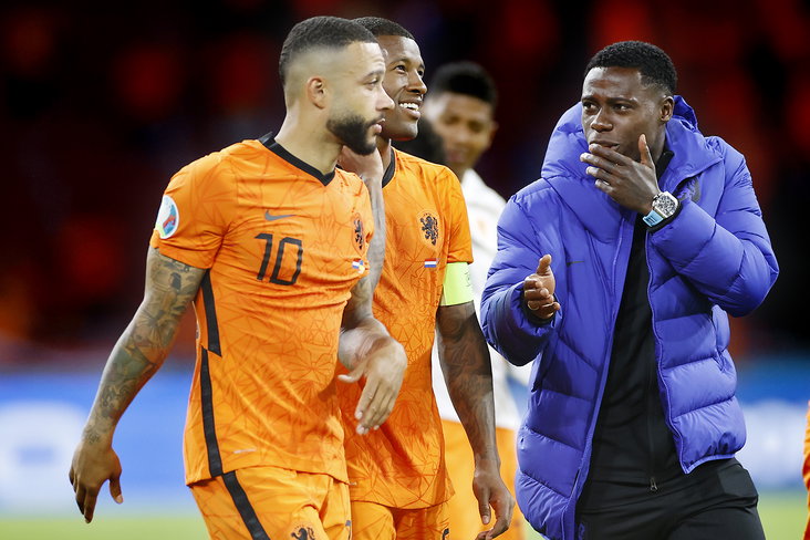 Memphis Depay en Quincy Promes