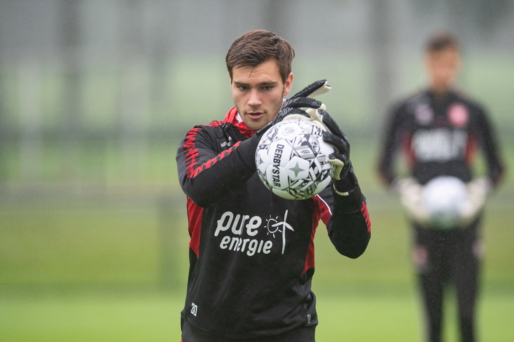 Ennio van der Gouw in zijn tijd bij FC Twente