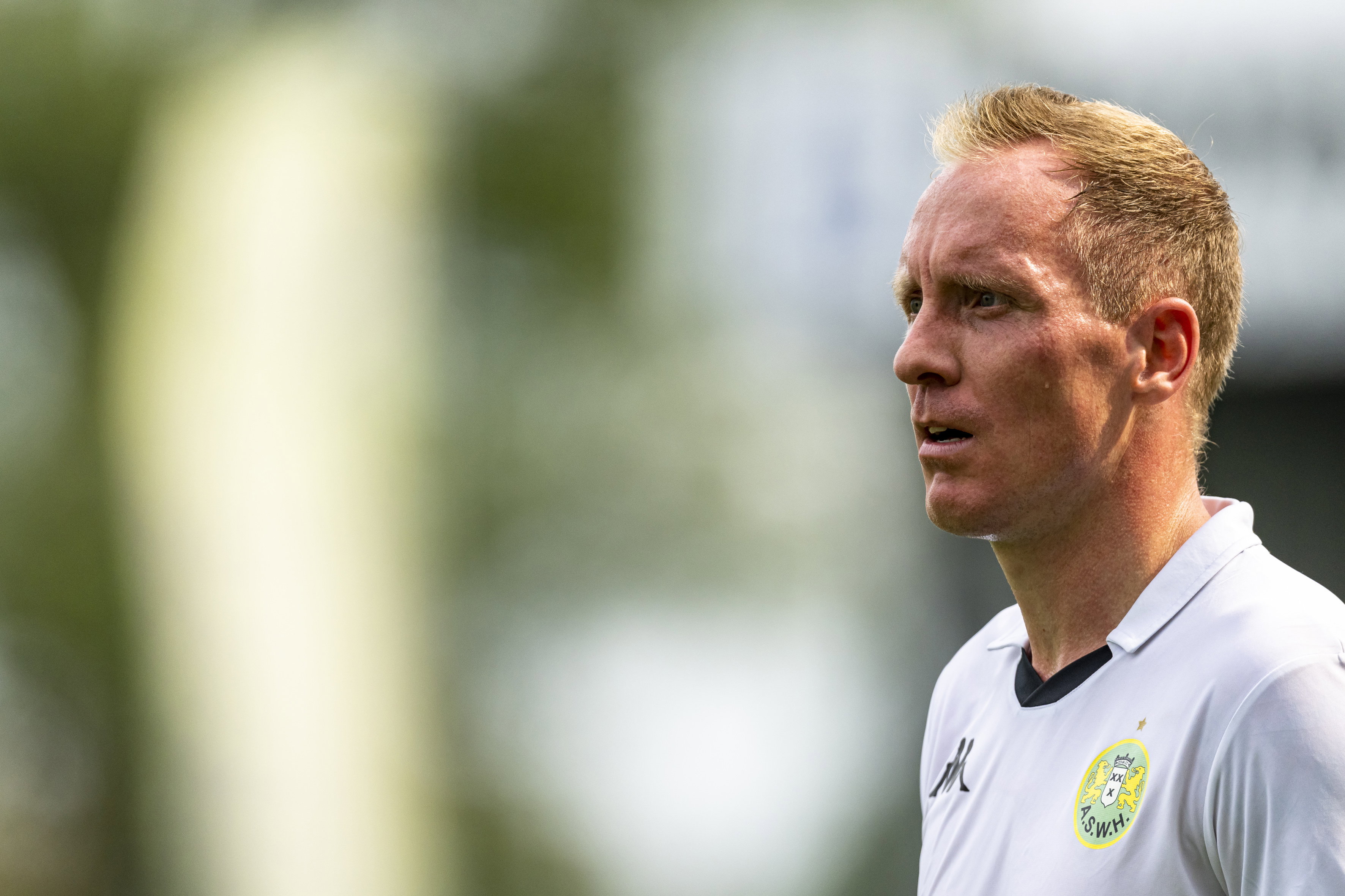 Henrico Drost als speler van ASWH