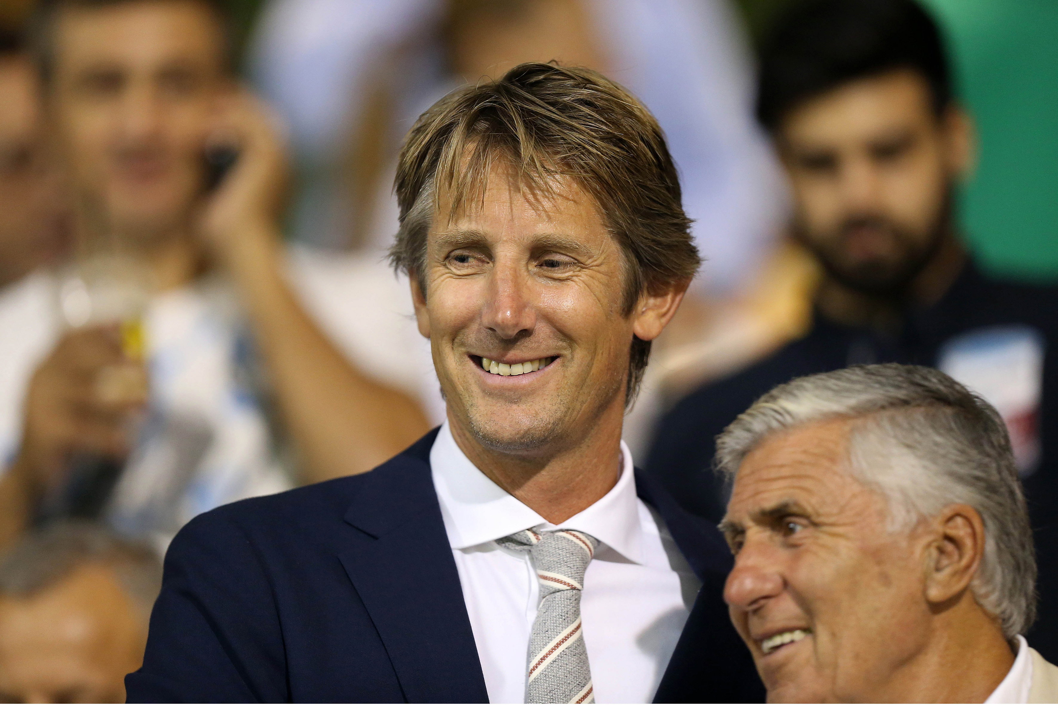 Edwin van der Sar en Sjaak Swart
