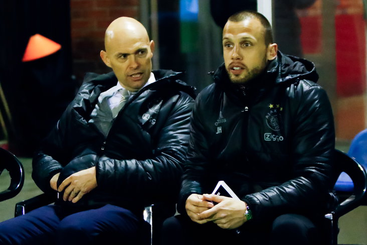 Marcel Keizer en John Heitinga