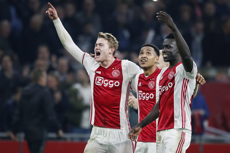 Matthijs de Ligt, Kenny Tete en Davinson Sanchez