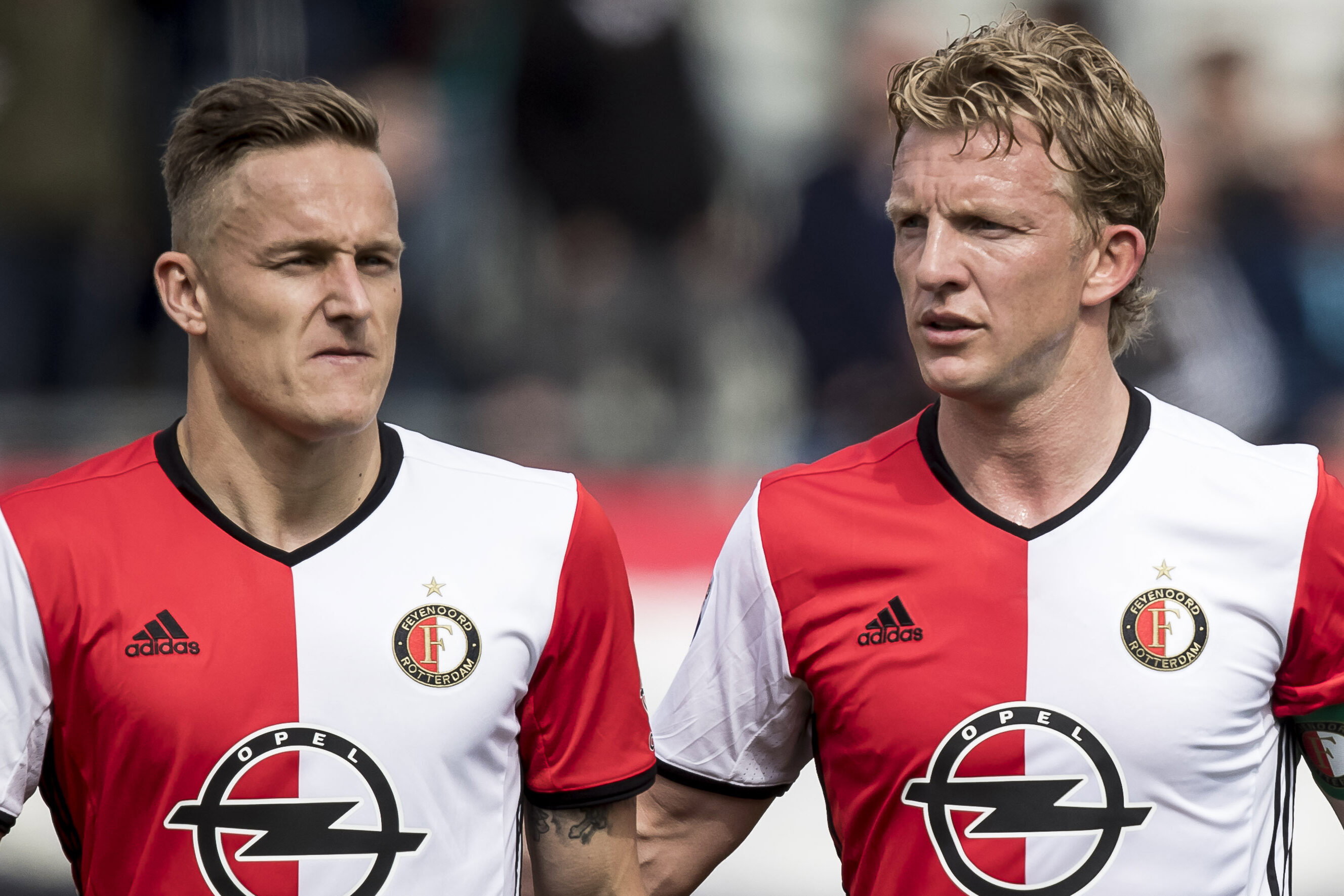 Jens Toornstra en Dirk Kuijt