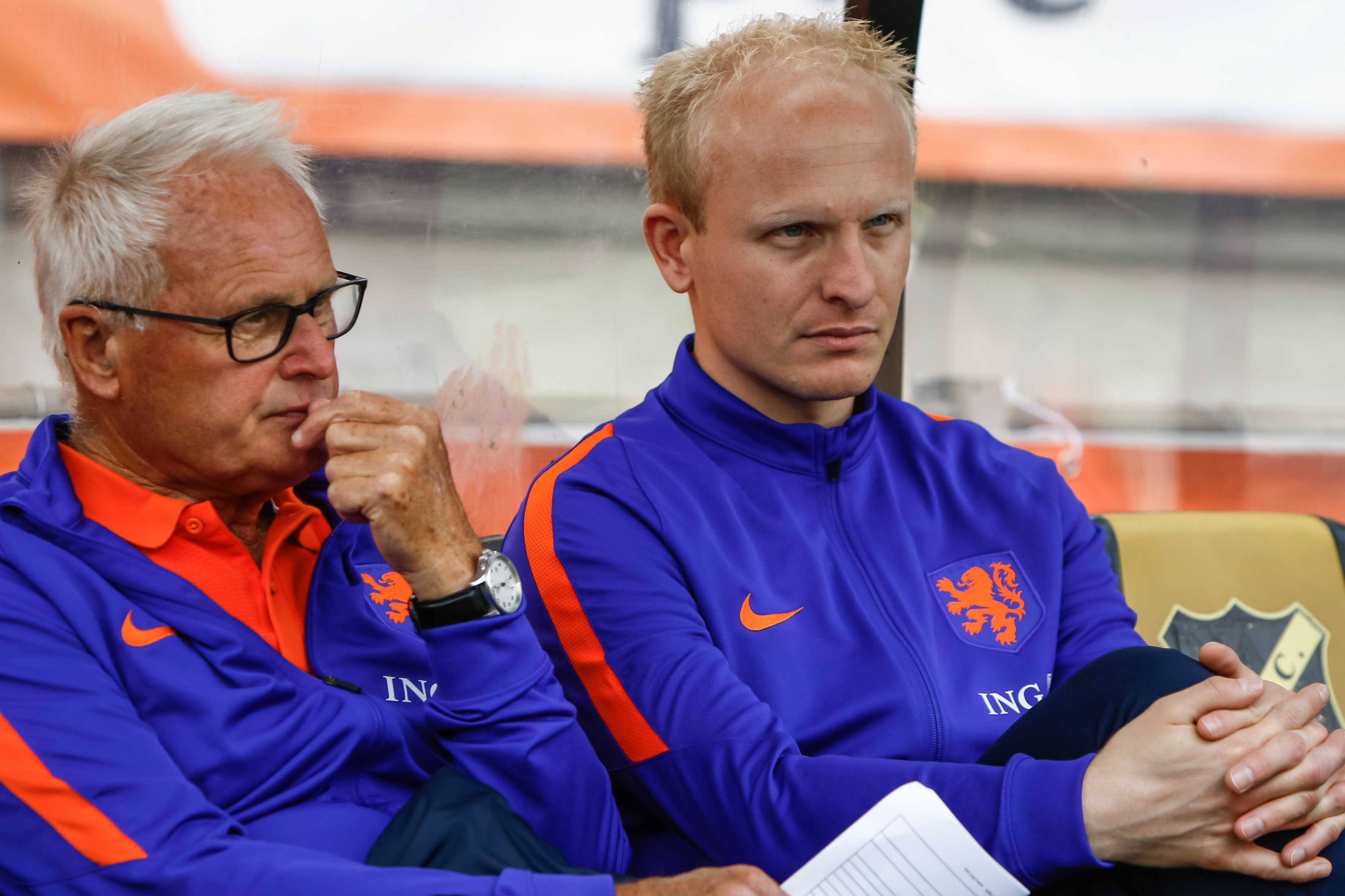 Foppe de Haan en Arjan Veurink in 2017