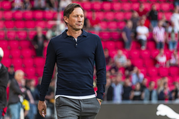 Roger Schmidt in het Philips Stadion
