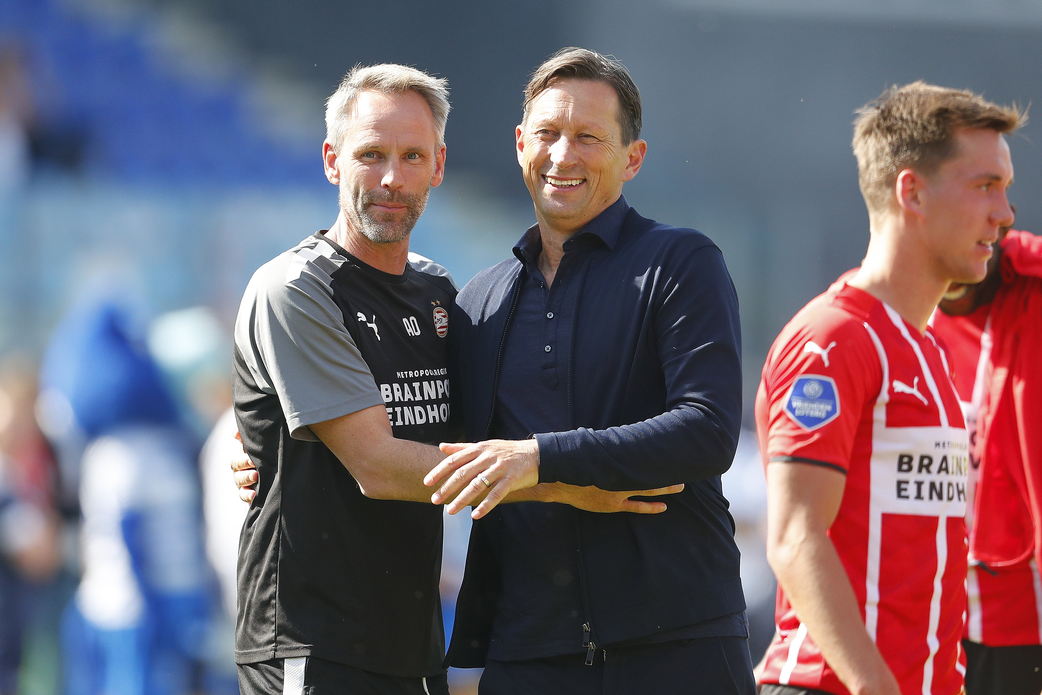 André Ooijer en Roger Schmidt