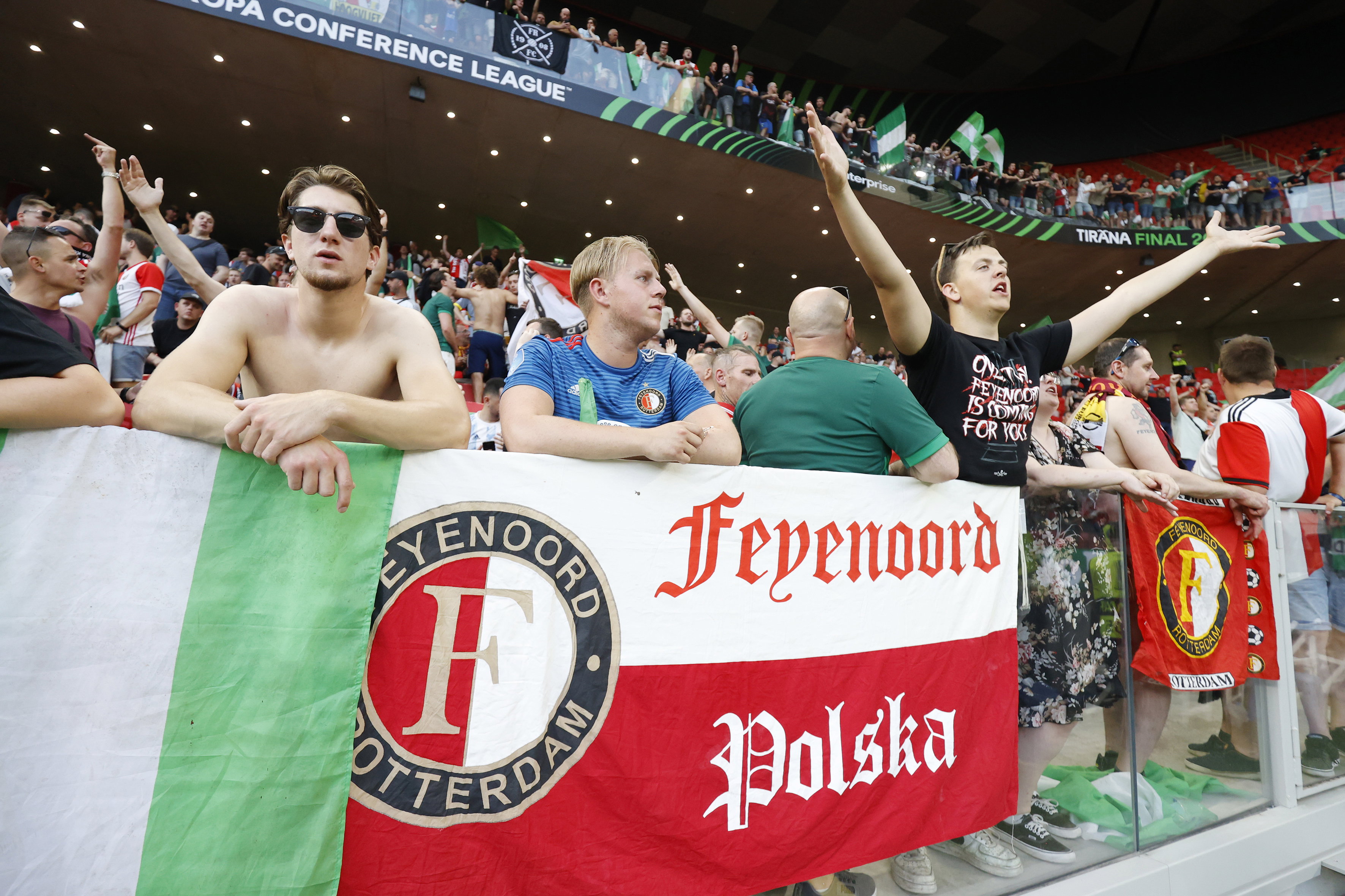 Supporters van Feyenoord