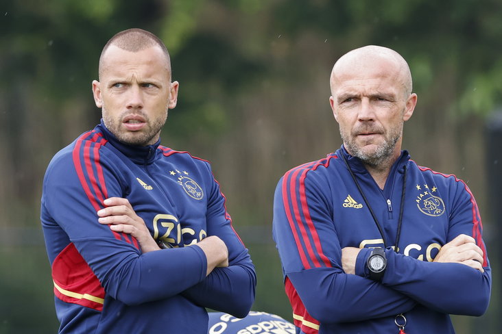John Heitinga en Alfred Schreuder