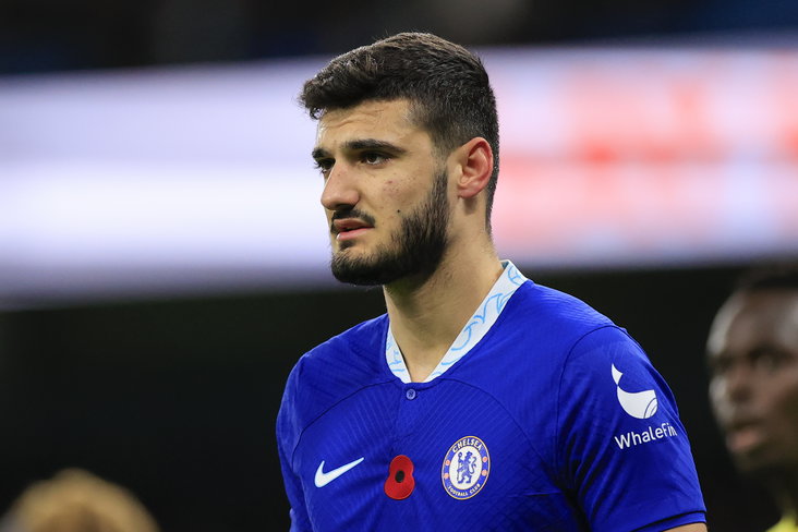 Armando Broja namens Chelsea