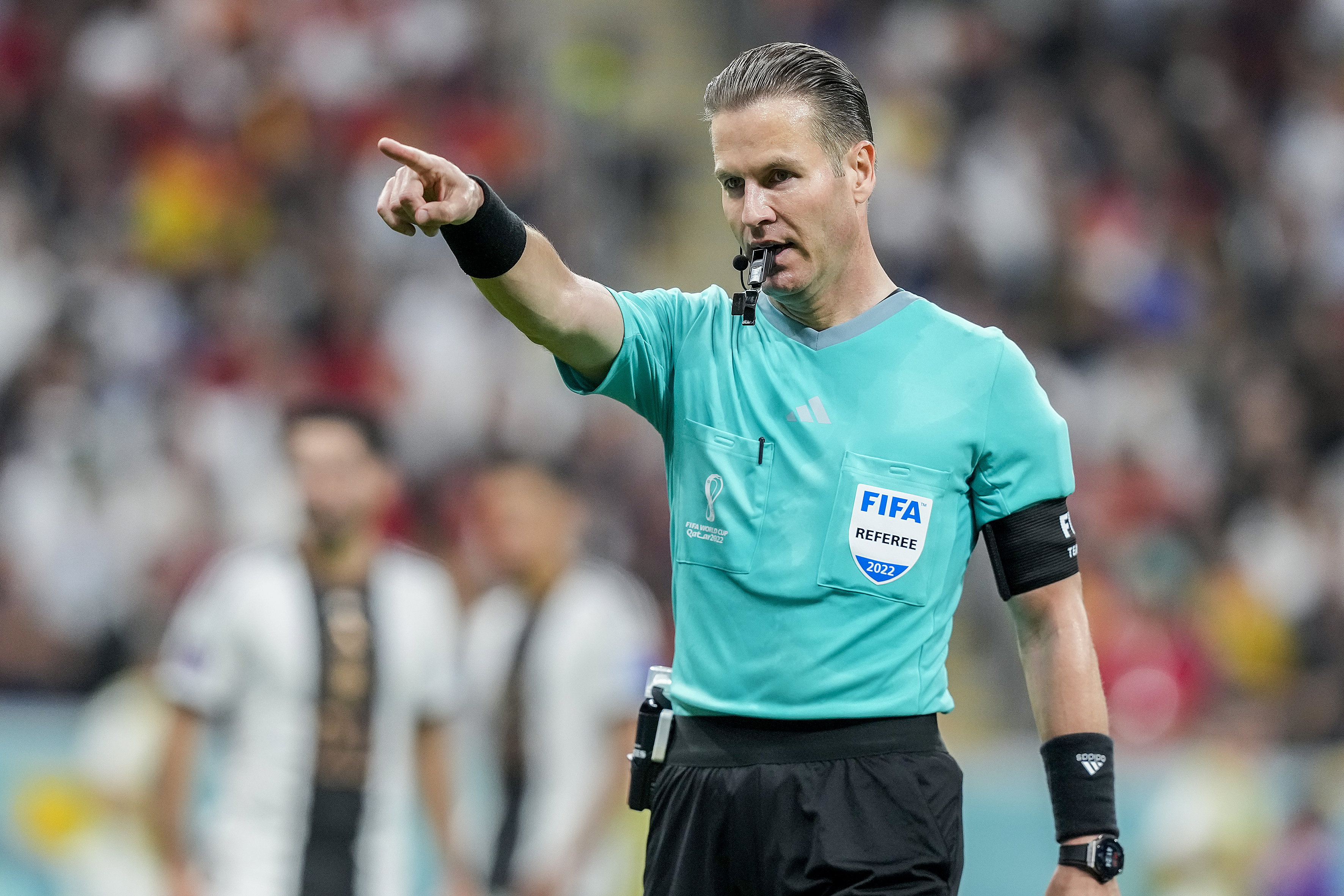 Danny Makkelie fluit op het WK