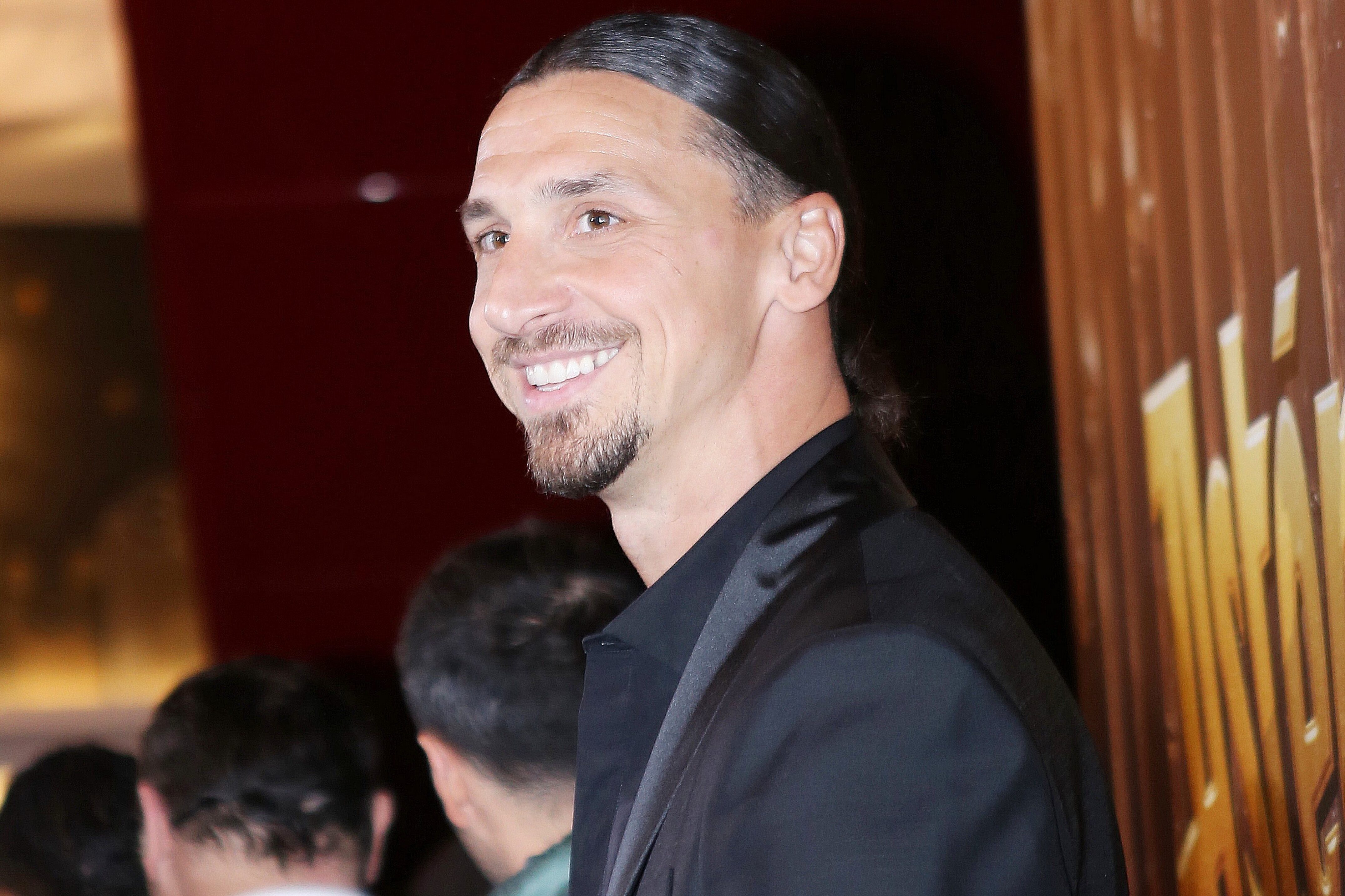Zlatan Ibrahimovic op de première van de film
