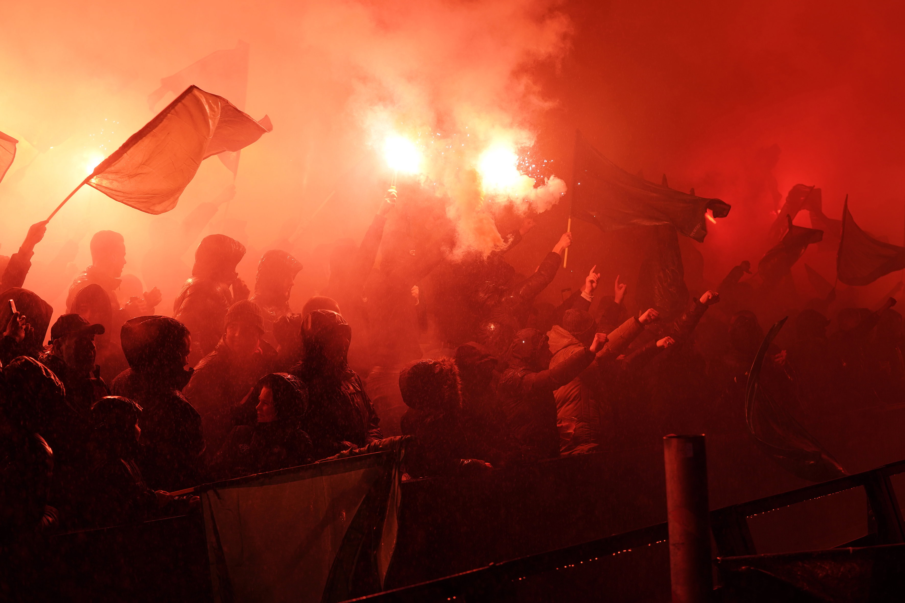 Vuurwerk in De Kuip