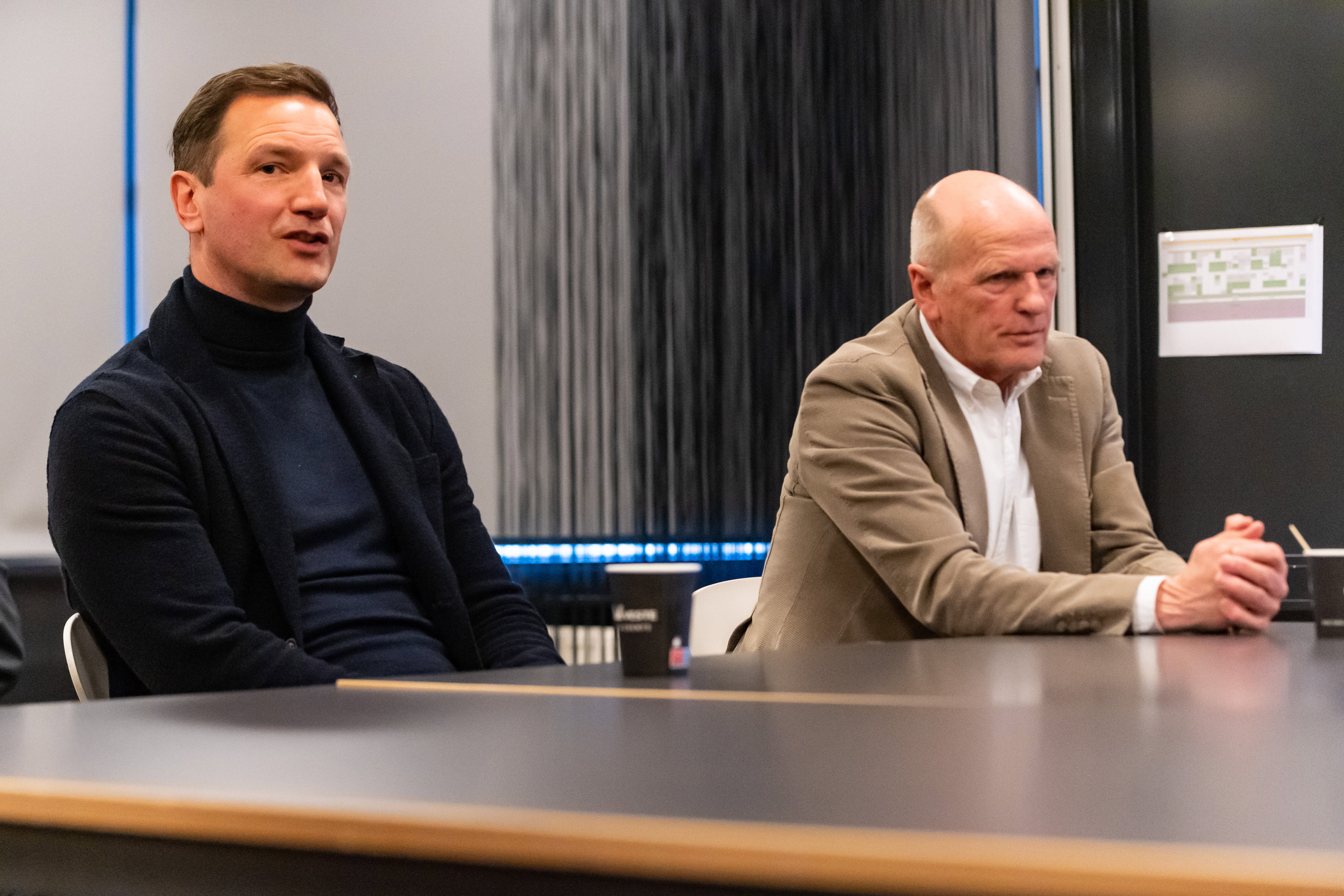Arnold Bruggink en Jan Streuer