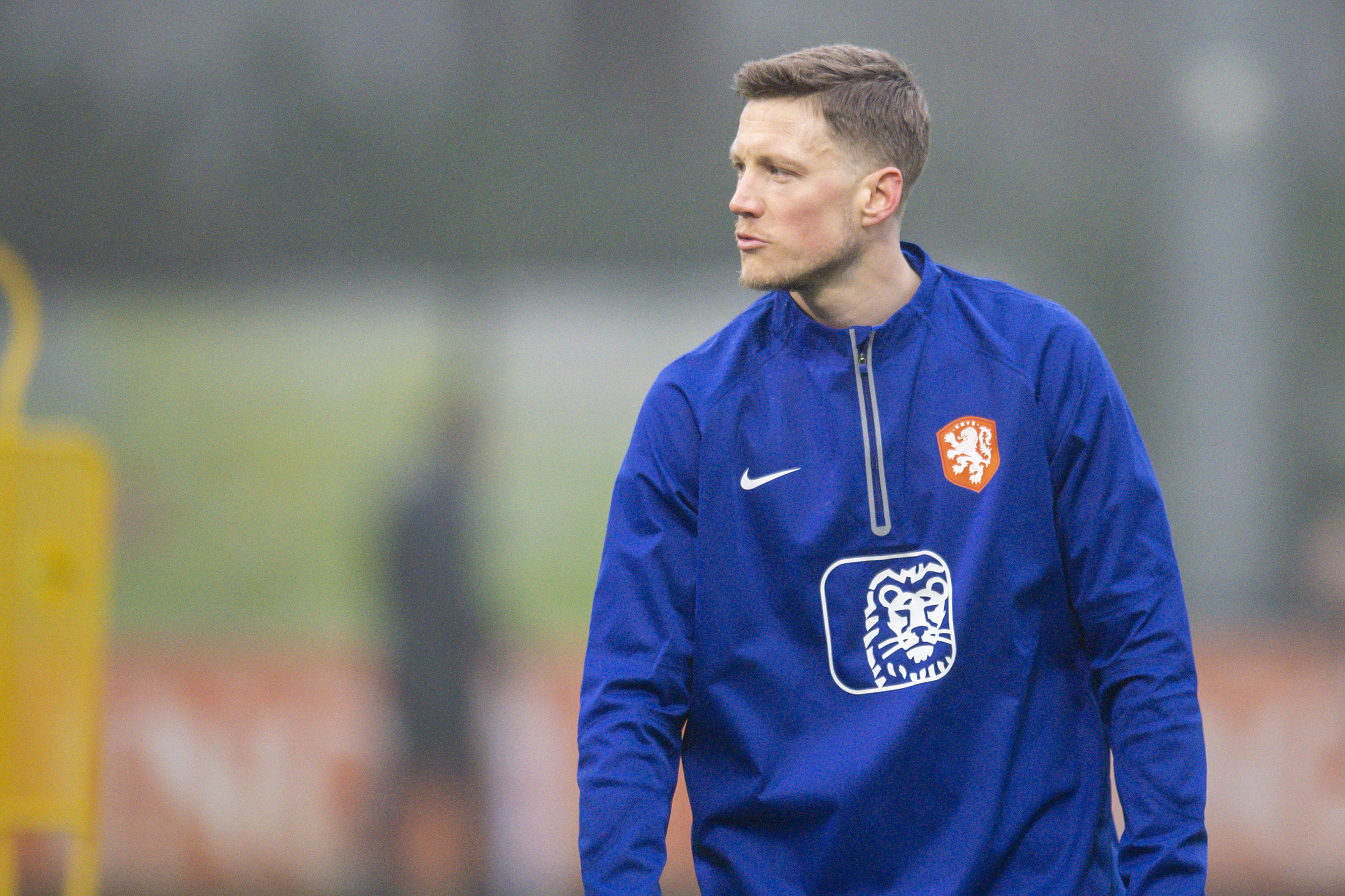 Wout Weghorst bij het Nederlands elftal