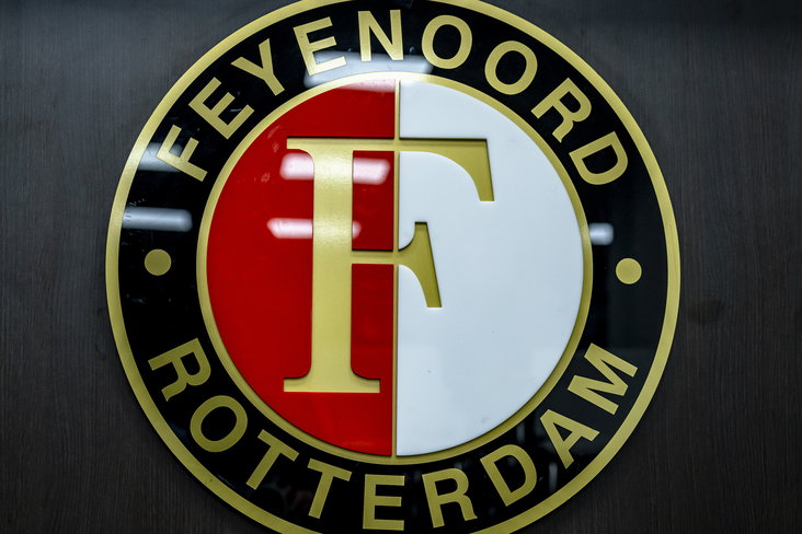 Het logo van Feyenoord