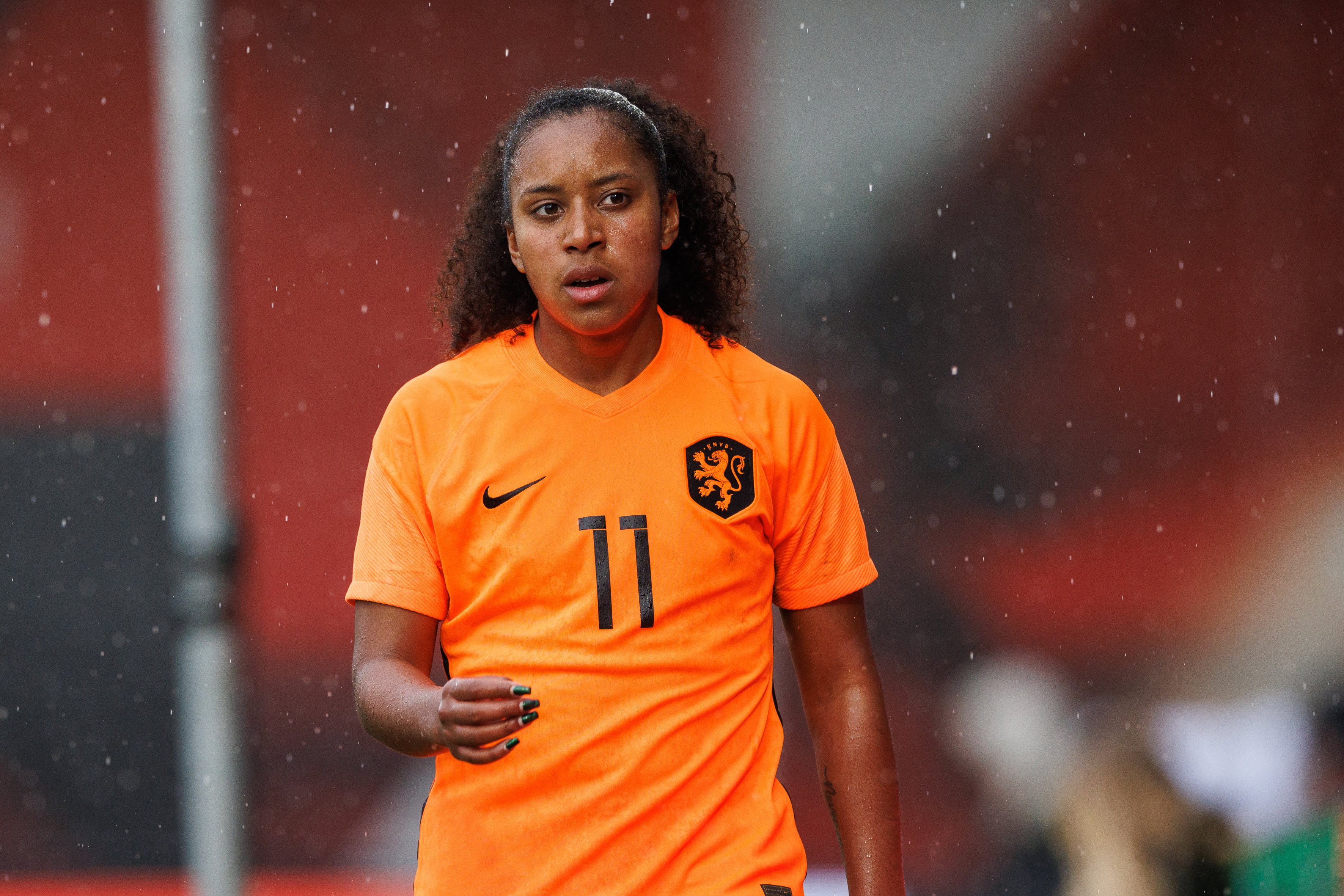 Ashleigh Weerden bij de Jong OranjeLeeuwinnen