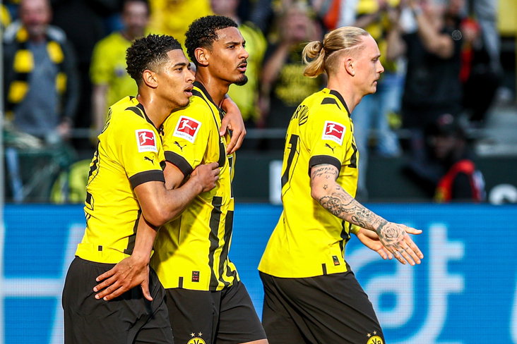 Sebastien Haller voor Dortmund