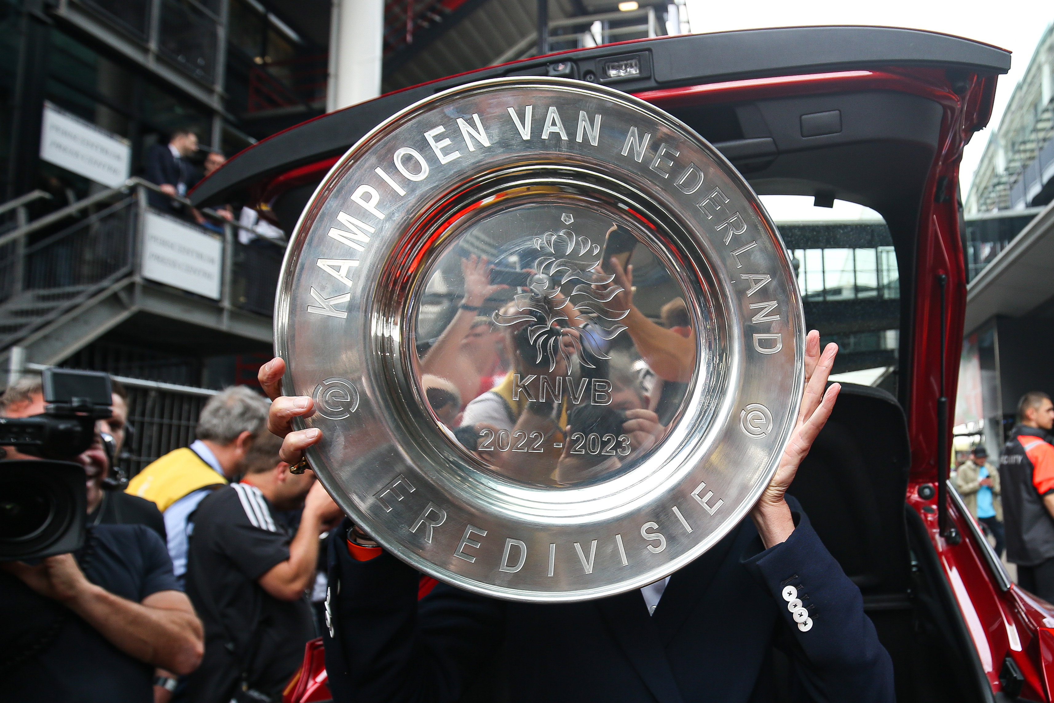 De kampioensschaal