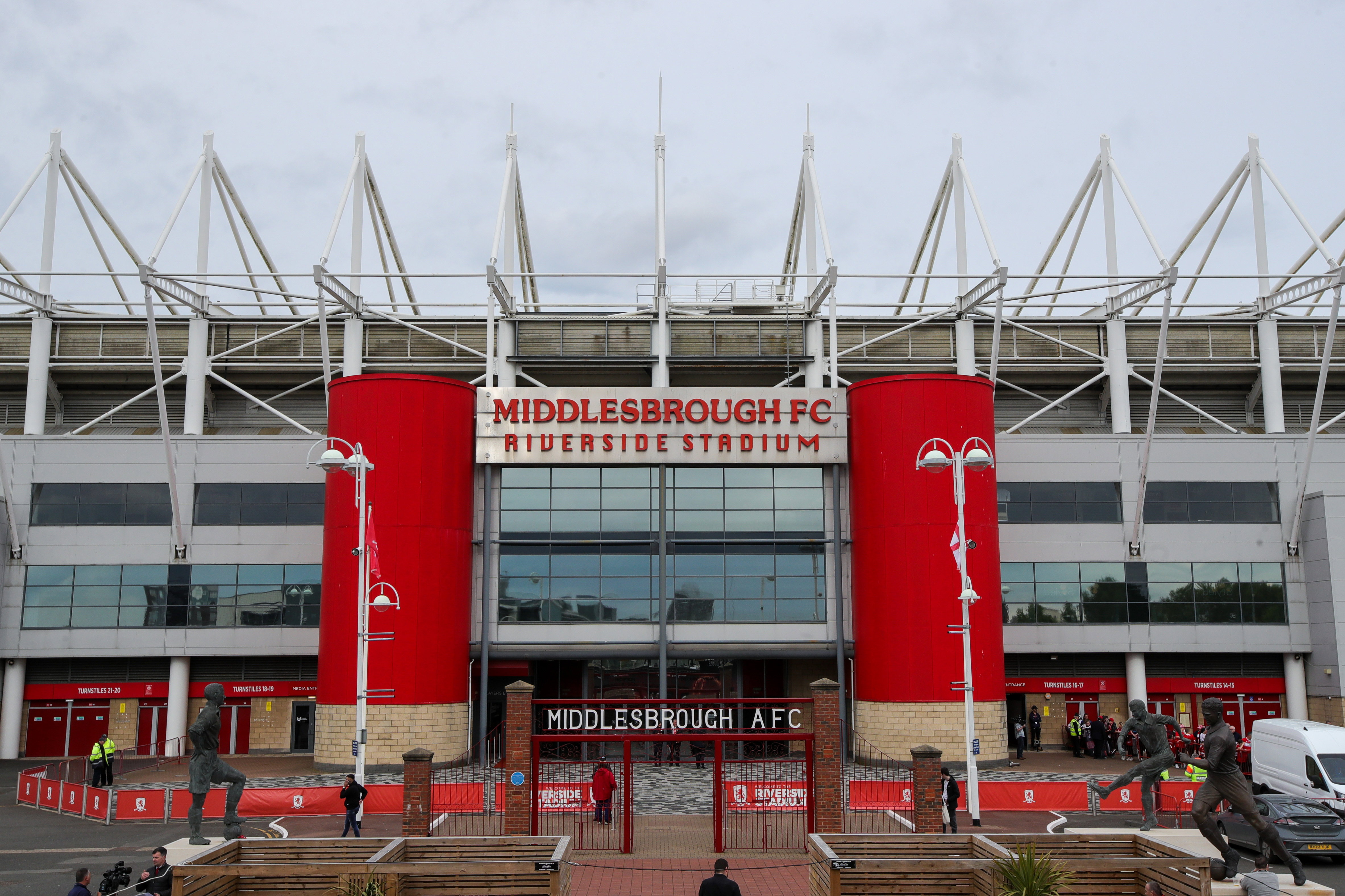 Het stadion van Middlesbrough