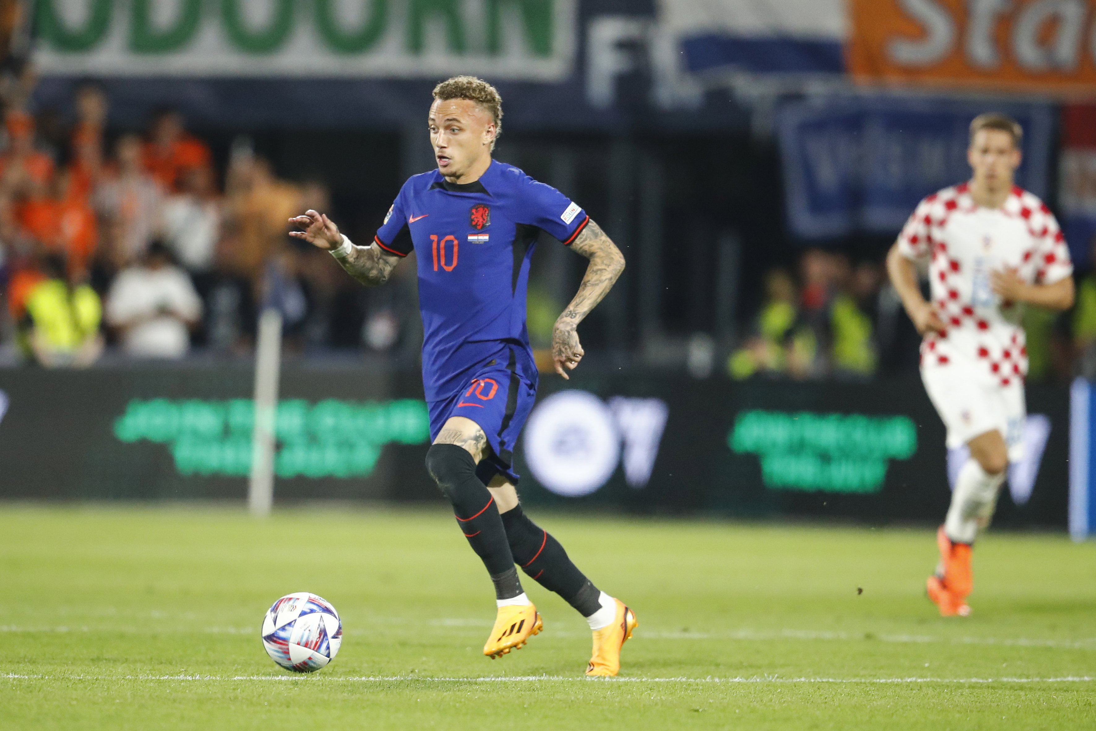 Noa Lang bij Oranje