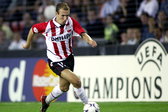Arjen Robben in actie namens PSV