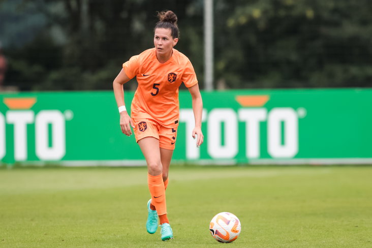 Merel van Dongen bij de OranjeLeeuwinnen