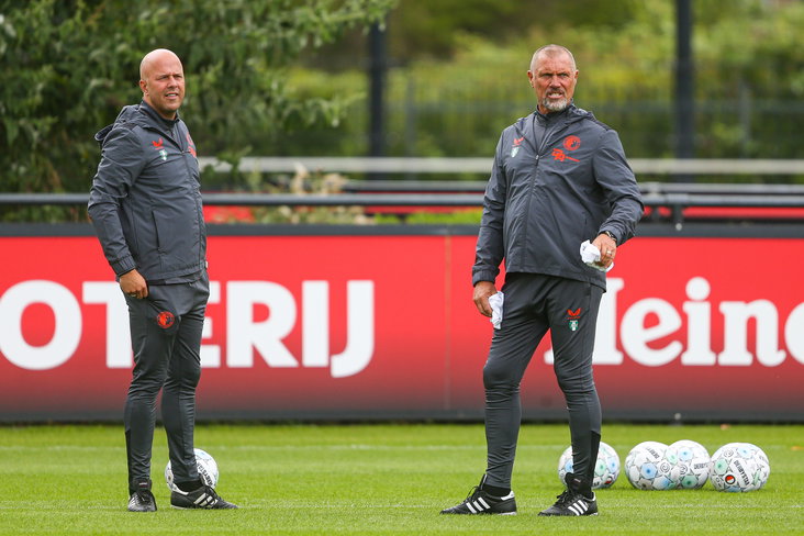 Arne Slot en John de Wolf