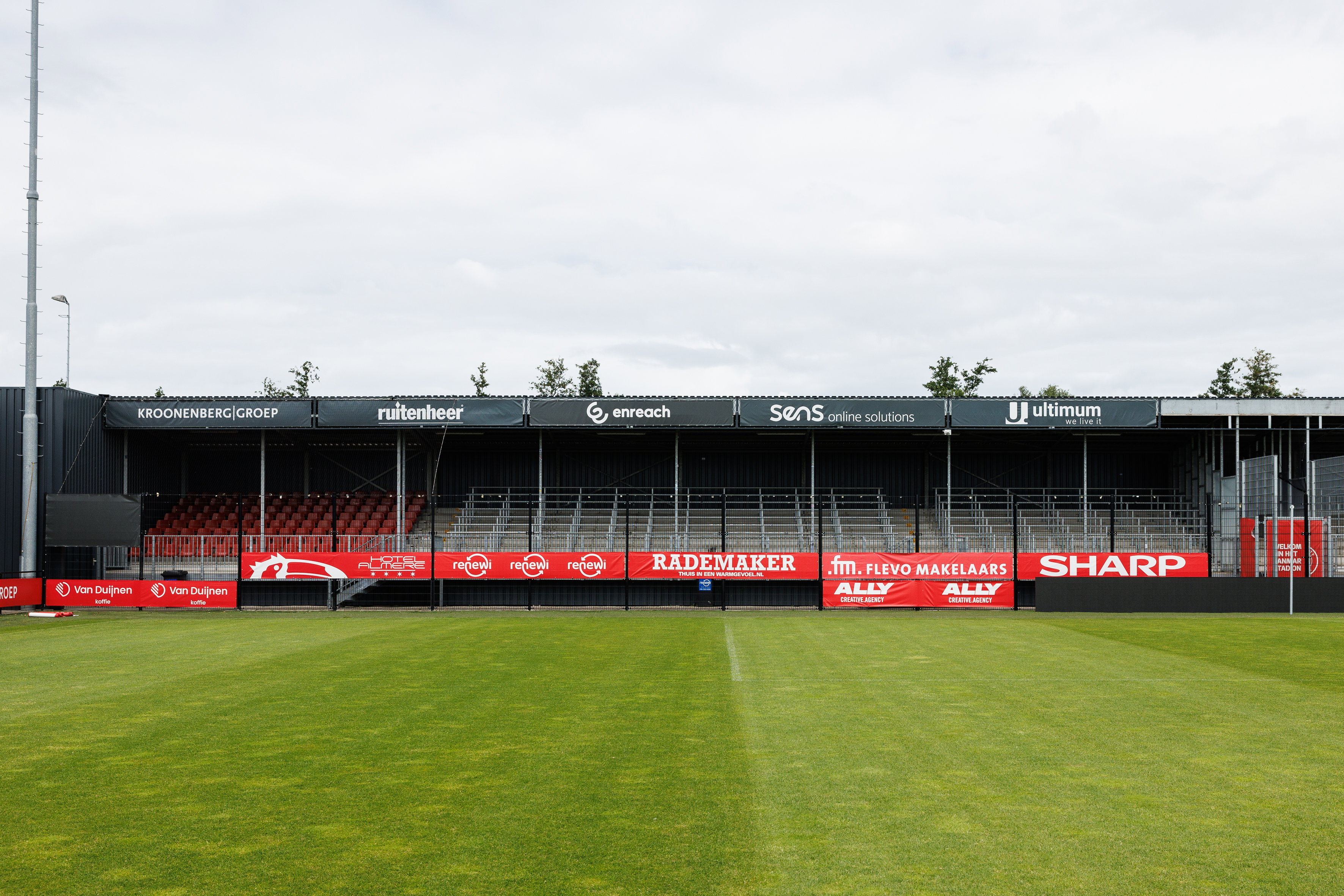 Het uitvak in het Yanmar Stadion
