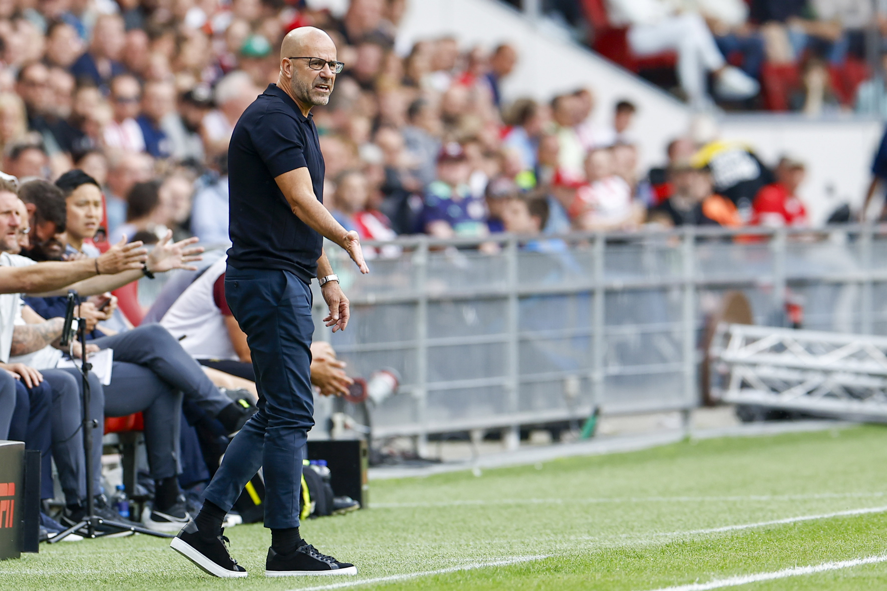 Peter Bosz tegen FC Utrecht