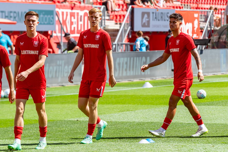 Daan Rots, Mats Rots en Mees Hilgers in De Grolsch Veste