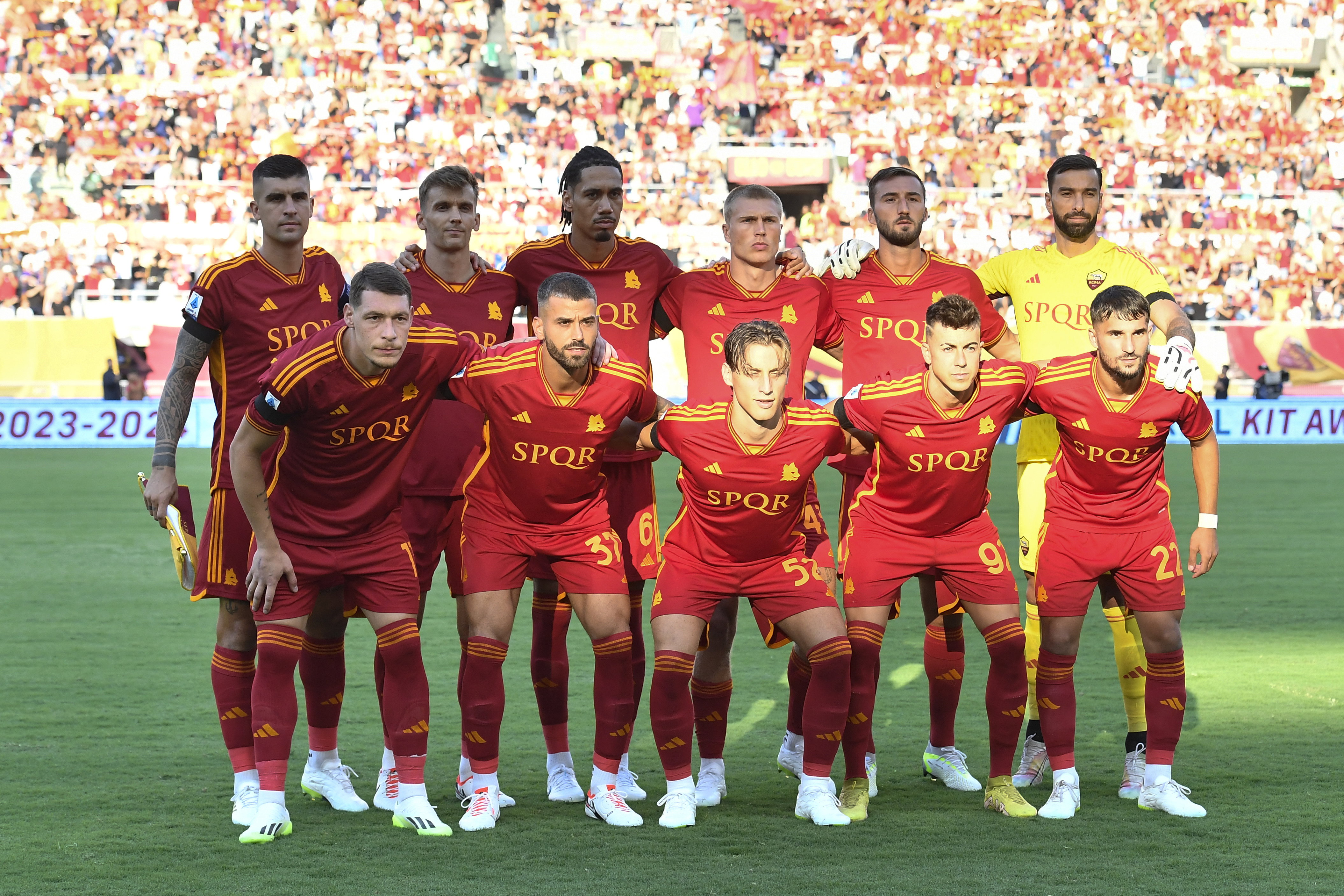 Het elftal van AS Roma