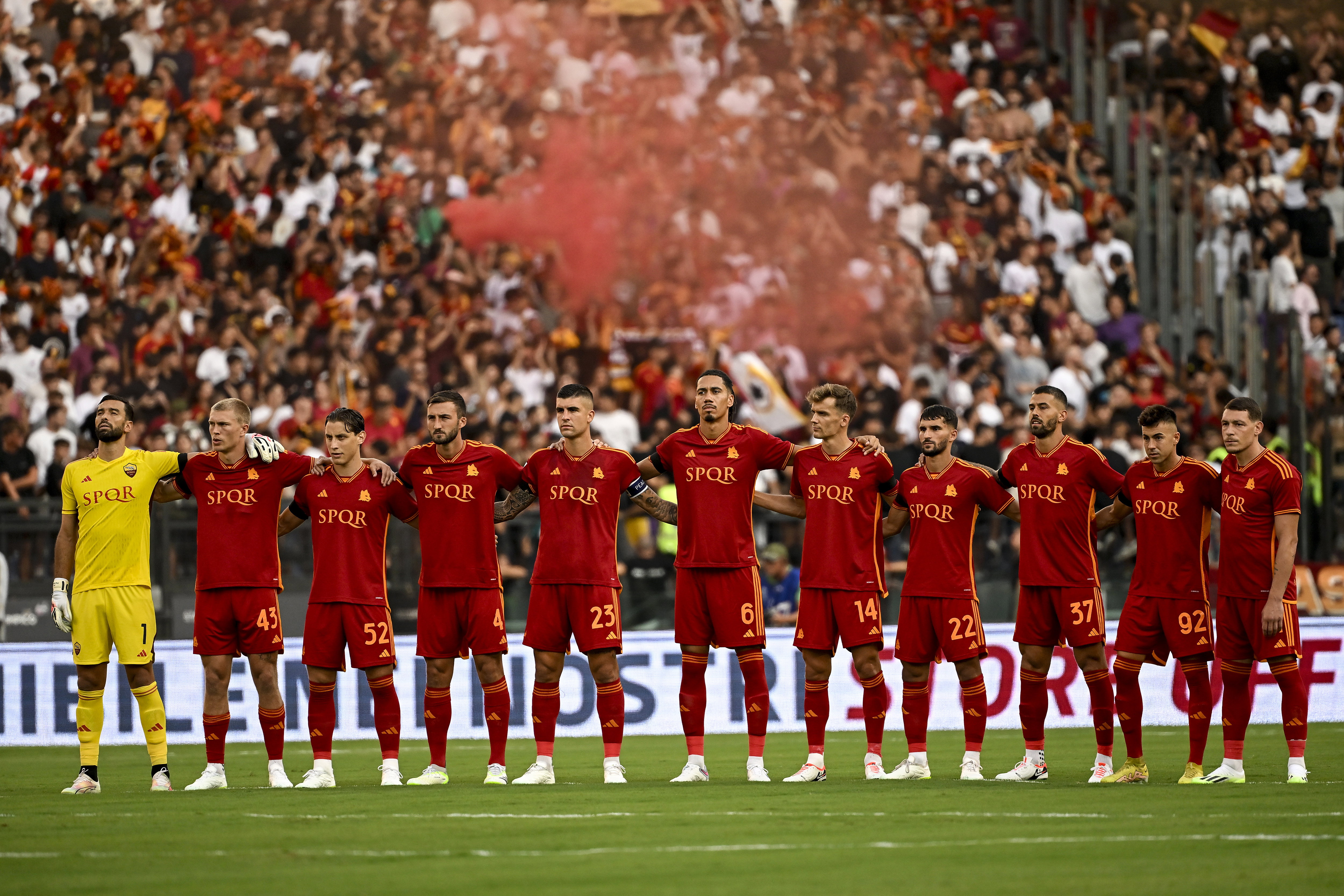 Het elftal van AS Roma