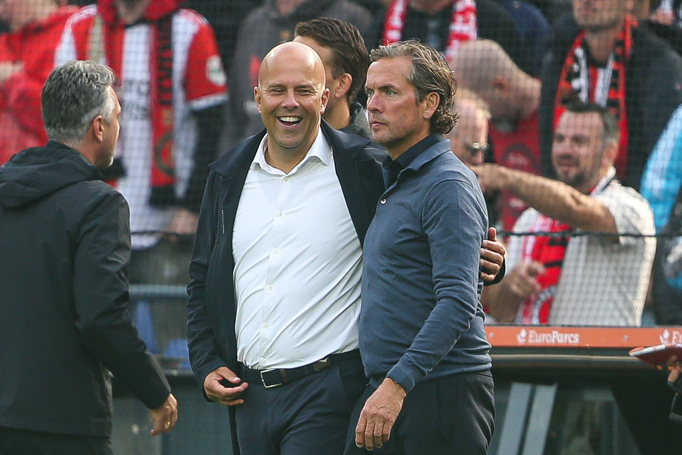 Arne Slot en Alex Pastoor